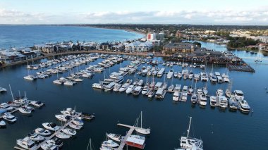 Mandurah, Avustralya 31 Mayıs 2025: Mandurah Sahil Marina Kasabası