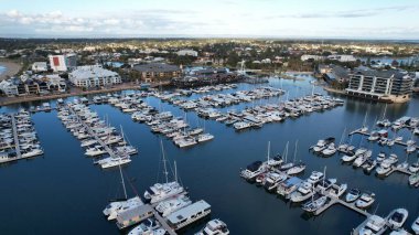 Mandurah, Avustralya 31 Mayıs 2025: Mandurah Sahil Marina Kasabası