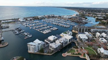 Mandurah, Avustralya 31 Mayıs 2025: Mandurah Sahil Marina Kasabası