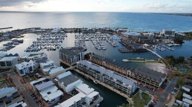 Mandurah, Avustralya 31 Mayıs 2025: Mandurah Sahil Marina Kasabası