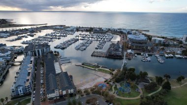 Mandurah, Avustralya 31 Mayıs 2025: Mandurah Sahil Marina Kasabası