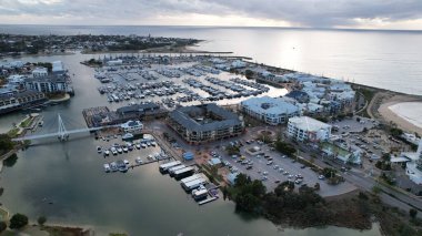 Mandurah, Avustralya 31 Mayıs 2025: Mandurah Sahil Marina Kasabası
