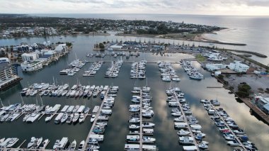 Mandurah, Avustralya 31 Mayıs 2025: Mandurah Sahil Marina Kasabası