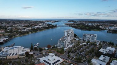 Mandurah, Avustralya 31 Mayıs 2025: Mandurah Sahil Marina Kasabası