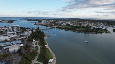 Mandurah, Avustralya 31 Mayıs 2025: Mandurah Sahil Marina Kasabası