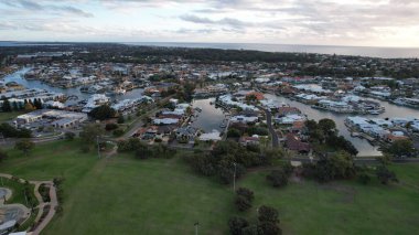 Mandurah, Avustralya 31 Mayıs 2025: Mandurah Sahil Marina Kasabası