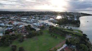 Mandurah, Avustralya 31 Mayıs 2025: Mandurah Sahil Marina Kasabası