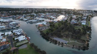 Mandurah, Avustralya 31 Mayıs 2025: Mandurah Sahil Marina Kasabası