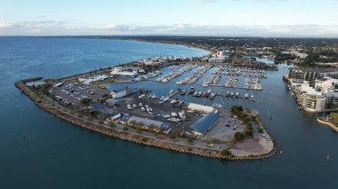 Mandurah, Avustralya 31 Mayıs 2025: Mandurah Sahil Marina Kasabası