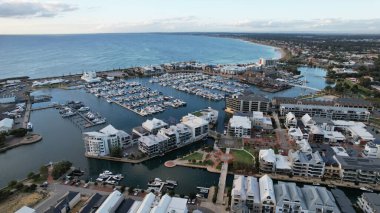 Mandurah, Avustralya 31 Mayıs 2025: Mandurah Sahil Marina Kasabası