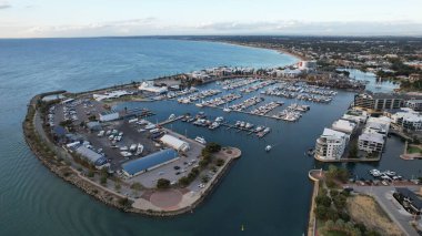 Mandurah, Avustralya 31 Mayıs 2025: Mandurah Sahil Marina Kasabası