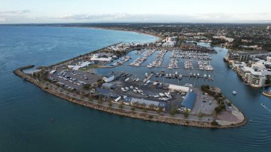 Mandurah, Avustralya 31 Mayıs 2025: Mandurah Sahil Marina Kasabası