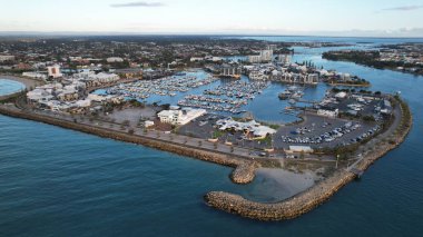 Mandurah, Avustralya 31 Mayıs 2025: Mandurah Sahil Marina Kasabası