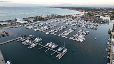 Mandurah, Avustralya 31 Mayıs 2025: Mandurah Sahil Marina Kasabası