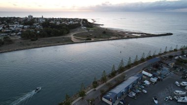 Mandurah, Avustralya 31 Mayıs 2025: Mandurah Sahil Marina Kasabası