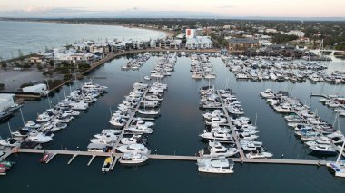 Mandurah, Avustralya 31 Mayıs 2025: Mandurah Sahil Marina Kasabası