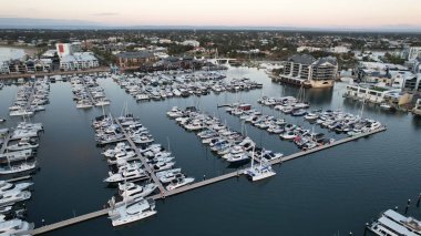 Mandurah, Avustralya 31 Mayıs 2025: Mandurah Sahil Marina Kasabası