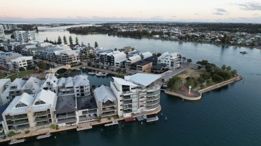 Mandurah, Avustralya 31 Mayıs 2025: Mandurah Sahil Marina Kasabası