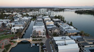 Mandurah, Avustralya 31 Mayıs 2025: Mandurah Sahil Marina Kasabası