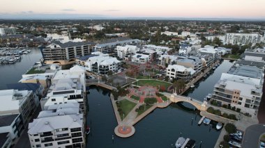 Mandurah, Avustralya 31 Mayıs 2025: Mandurah Sahil Marina Kasabası