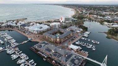 Mandurah, Avustralya 31 Mayıs 2025: Mandurah Sahil Marina Kasabası