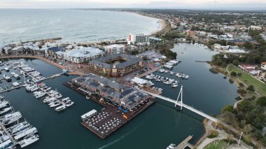 Mandurah, Avustralya 31 Mayıs 2025: Mandurah Sahil Marina Kasabası