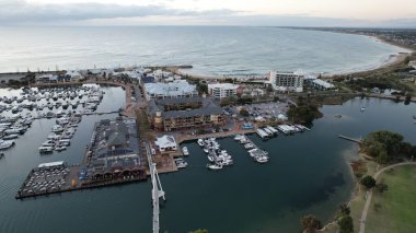 Mandurah, Avustralya 31 Mayıs 2025: Mandurah Sahil Marina Kasabası