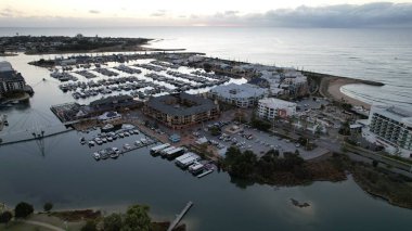 Mandurah, Avustralya 31 Mayıs 2025: Mandurah Sahil Marina Kasabası