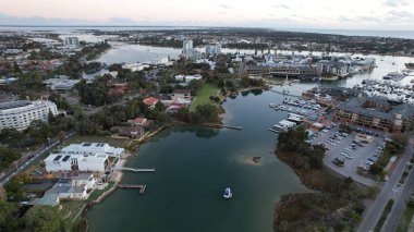 Mandurah, Avustralya 31 Mayıs 2025: Mandurah Sahil Marina Kasabası