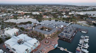 Mandurah, Avustralya 31 Mayıs 2025: Mandurah Sahil Marina Kasabası