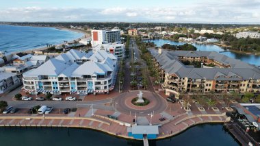 Mandurah, Avustralya 31 Mayıs 2025: Mandurah Sahil Marina Kasabası