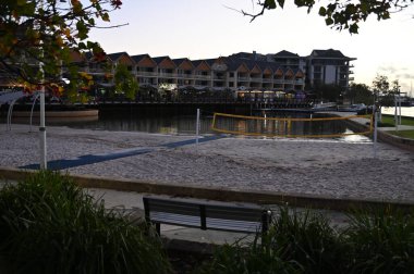 Mandurah, Avustralya 31 Mayıs 2025: Mandurah Sahil Marina Kasabası