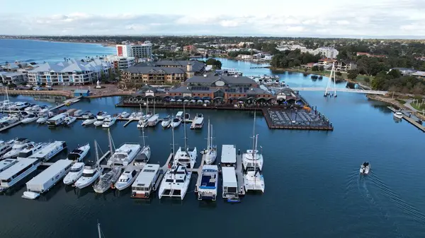 Mandurah, Avustralya 31 Mayıs 2025: Mandurah Sahil Marina Kasabası
