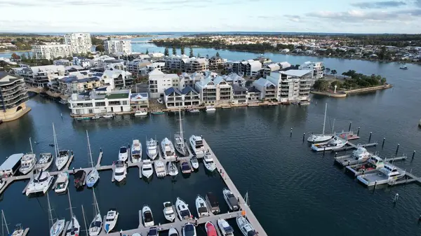 Mandurah, Avustralya 31 Mayıs 2025: Mandurah Sahil Marina Kasabası