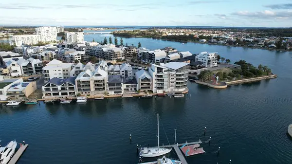 Mandurah, Avustralya 31 Mayıs 2025: Mandurah Sahil Marina Kasabası
