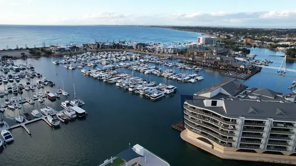 Mandurah, Avustralya 31 Mayıs 2025: Mandurah Sahil Marina Kasabası