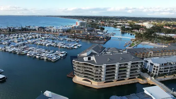Mandurah, Avustralya 31 Mayıs 2025: Mandurah Sahil Marina Kasabası