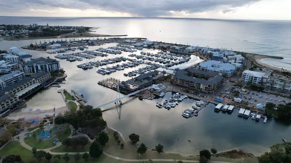 Mandurah, Avustralya 31 Mayıs 2025: Mandurah Sahil Marina Kasabası
