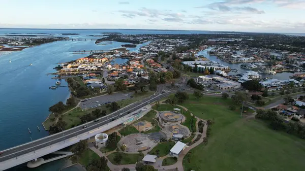 Mandurah, Avustralya 31 Mayıs 2025: Mandurah Sahil Marina Kasabası