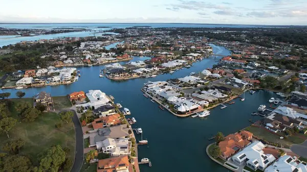 Mandurah, Avustralya 31 Mayıs 2025: Mandurah Sahil Marina Kasabası