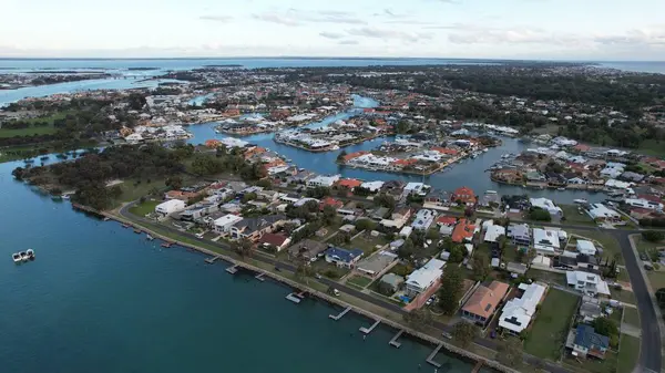 Mandurah, Avustralya 31 Mayıs 2025: Mandurah Sahil Marina Kasabası