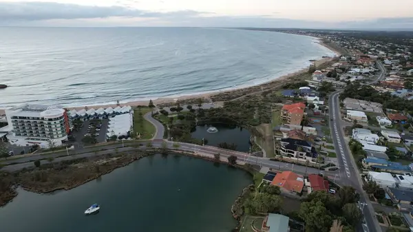 Mandurah, Avustralya 31 Mayıs 2025: Mandurah Sahil Marina Kasabası