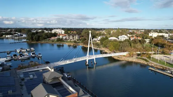 Mandurah, Avustralya 31 Mayıs 2025: Mandurah Sahil Marina Kasabası