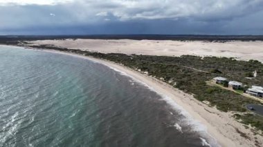 Lancelin, Avustralya 2 Haziran 2025: Lancelin Batı Avustralya 'nın kum tepeleri ve plajları