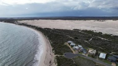 Lancelin, Avustralya 2 Haziran 2025: Lancelin Batı Avustralya 'nın kum tepeleri ve plajları