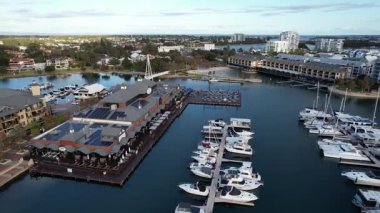 Mandurah, Avustralya 31 Mayıs 2025: Mandurah Sahil Marina Kasabası