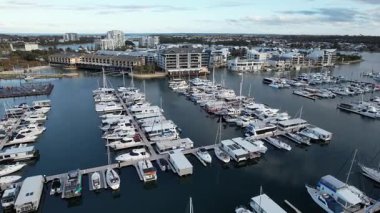 Mandurah, Avustralya 31 Mayıs 2025: Mandurah Sahil Marina Kasabası