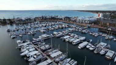 Mandurah, Avustralya 31 Mayıs 2025: Mandurah Sahil Marina Kasabası