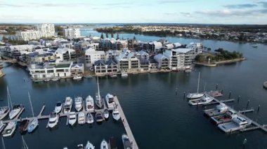 Mandurah, Avustralya 31 Mayıs 2025: Mandurah Sahil Marina Kasabası