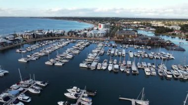 Mandurah, Avustralya 31 Mayıs 2025: Mandurah Sahil Marina Kasabası